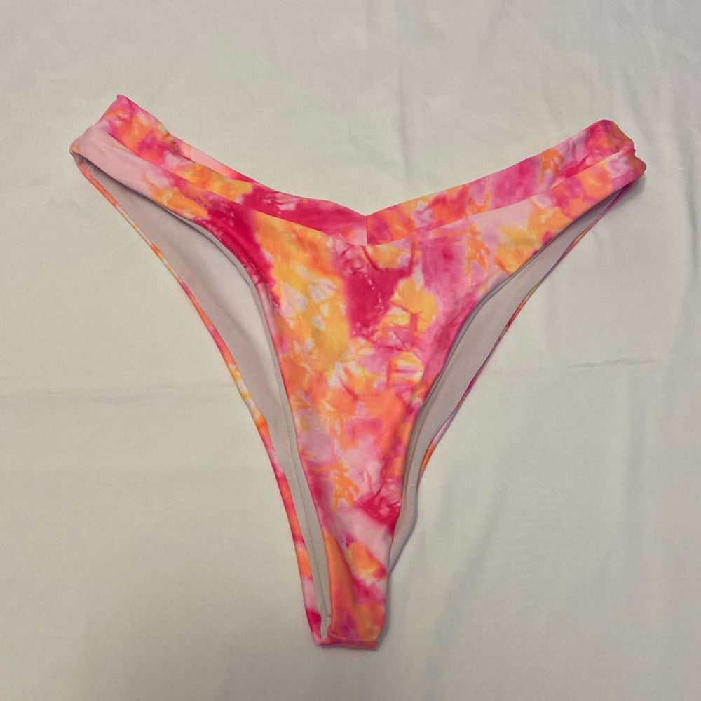 Tie-dye pattern Bikini Bottom